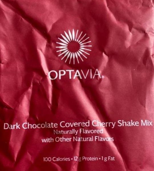 Фото - Вишневий коктейль у чорному шоколаді Optavia