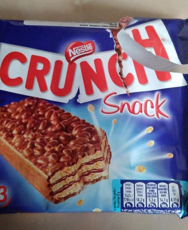 Фото - Батончик глазурований Crunch Snack Nestle