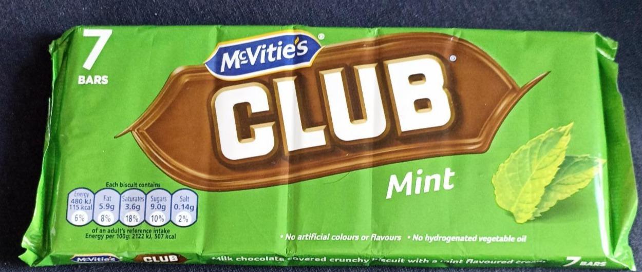 Фото - Mcvitie's Club mint