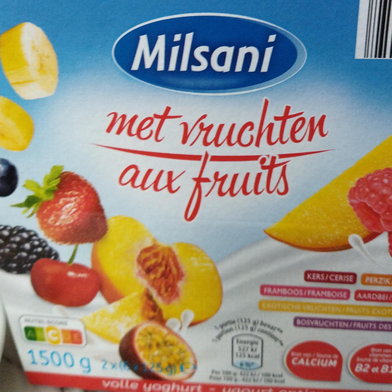 Фото - Йогурт 2.6% фруктовий Milsani