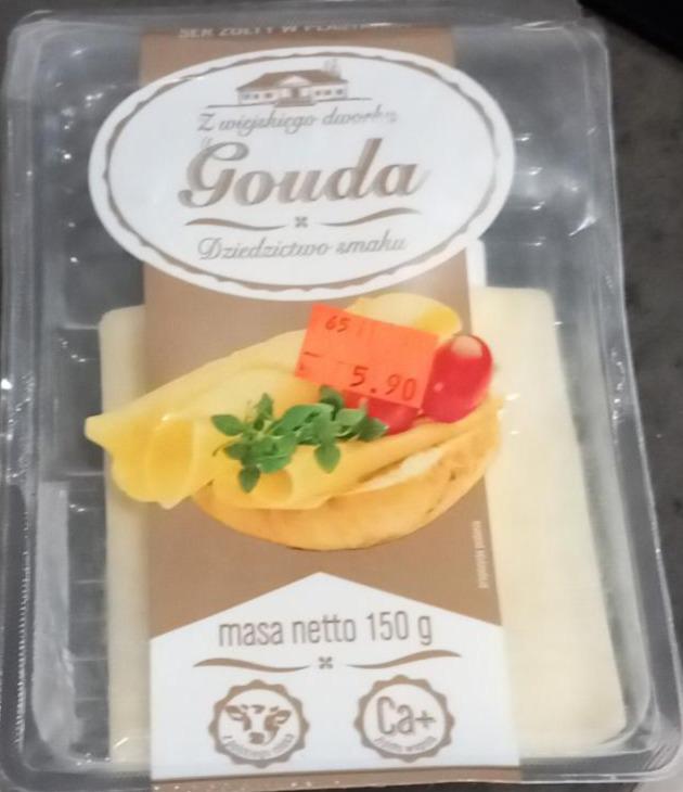 Фото - Z wiejskiego-dworku ser w plastrach Gouda