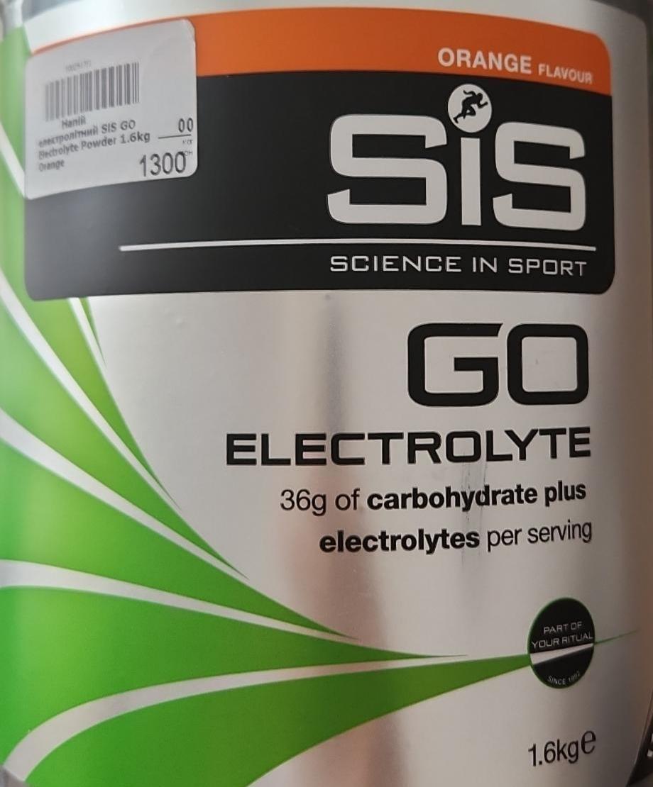 Фото - Енергетик з електролітами SiS GO Electrolyte апельсин SIS GO
