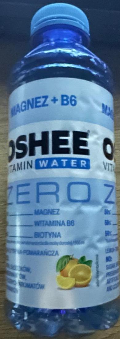 Фото - Vitamin Water Zero Magnesium + B6 Lemon-Orange flavour Oshee