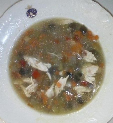 Фото - Овочевий суп з куркою