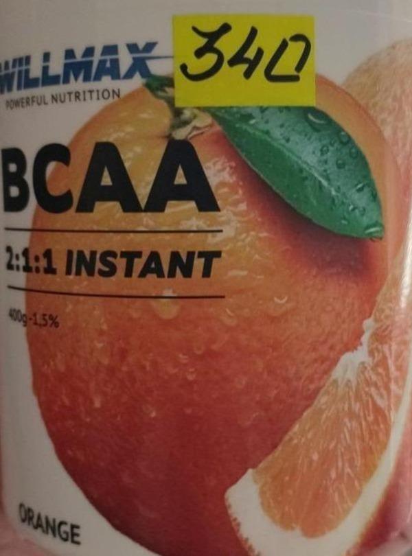 Фото - Амінокислоти BCAA 2:1:1 апельсин Willmax