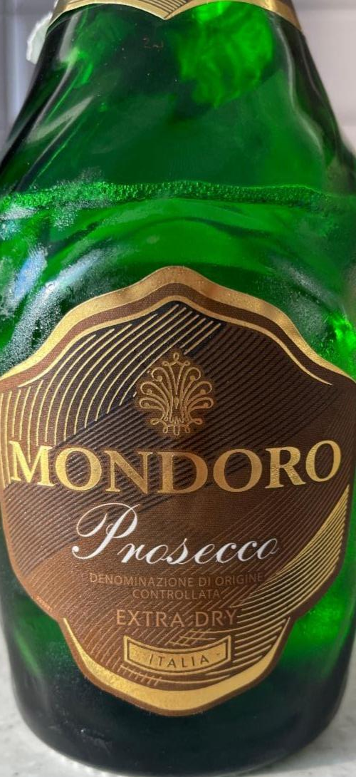 Фото - Вино ігристе 11% біле екстра-сухе Prosecco Mondoro