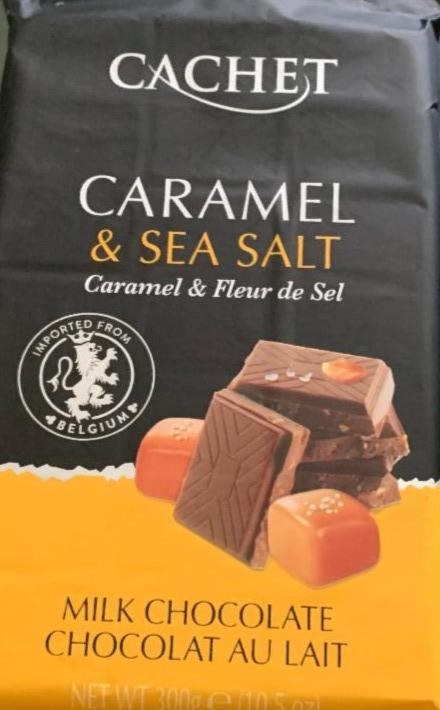 Фото - Шоколад з карамеллю і сіллю Cachet
