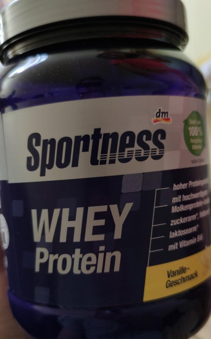 Фото - Сироватковий білковий порошок Whey Protein Sportness