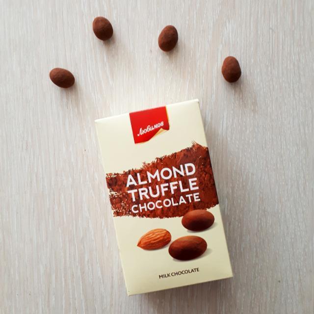 Фото - Цукерки драже у молочному трюфелі Almond Truffle Chocolate Любимов