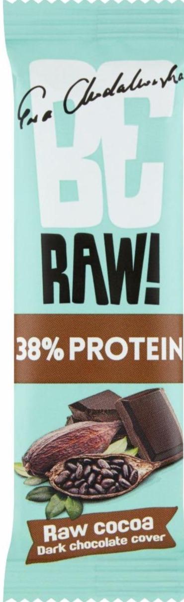 Фото - 38% Protein Raw Cocoa Dark chocolate cover Be Raw!