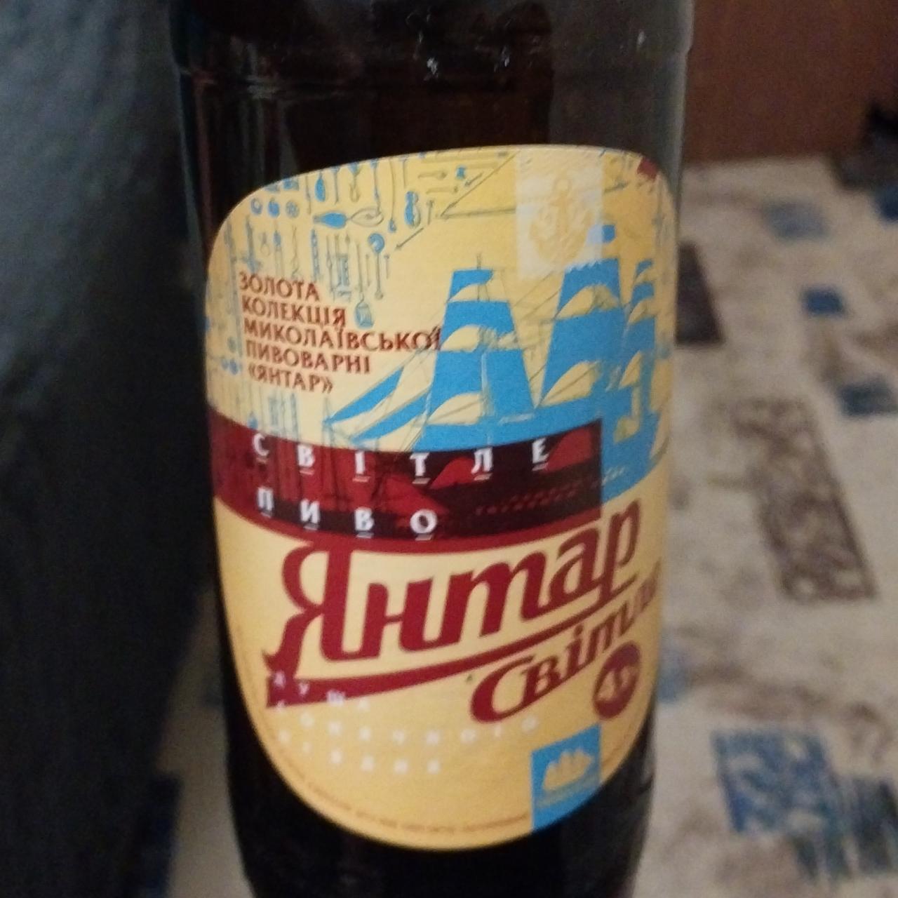 Фото - Пиво світле 4.2% Янтар