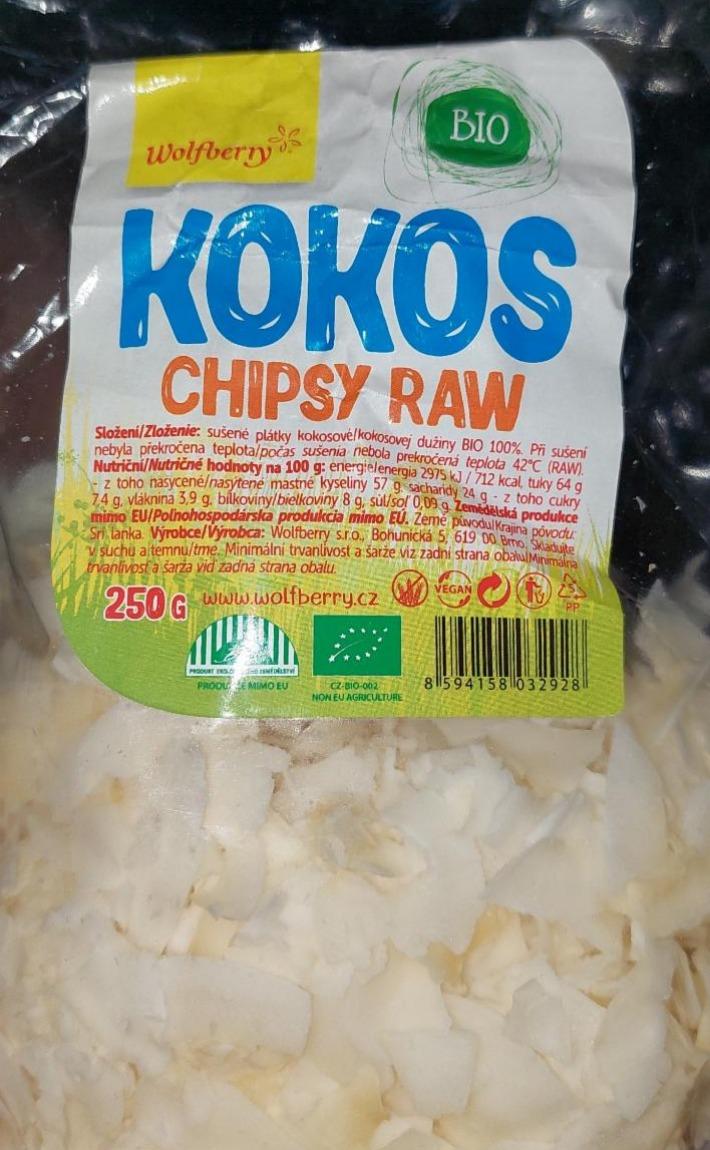 Фото - Bio Kokos chipsy raw Wolfberry