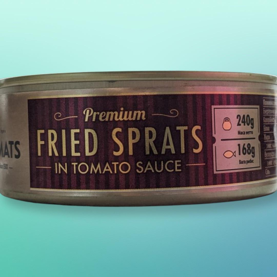 Фото - Шпроти смажені преміум в томатному соусі Diplomats