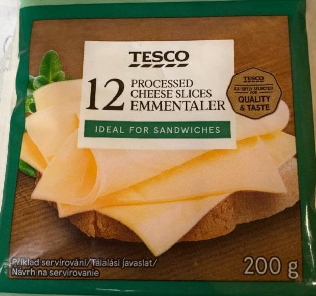 Фото - Processed Cheese Slices Emmentaler Tesko