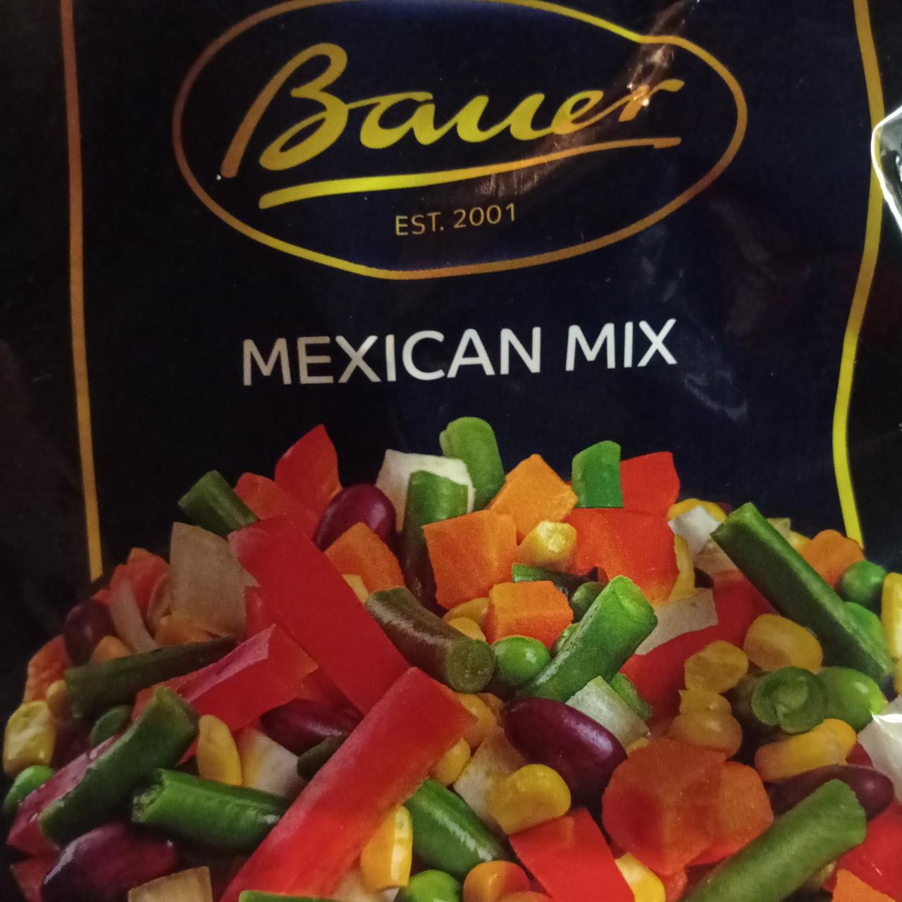 Фото - Суміш овочева швидкозаморожена Mexican Mix Bauer