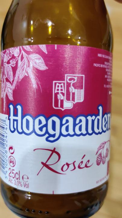 Фото - Пиво світле спеціальне Rosee пастеризоване Hoegaarden
