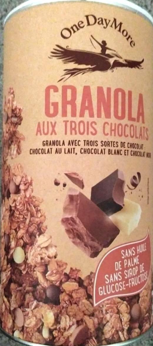 Фото - Гранола Granola Aux Trois Chocolate OneDayMore