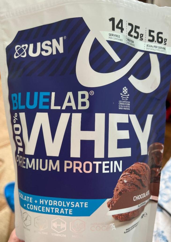 Фото - Протеїн 100% Whey Premium Protein BlueLab USN