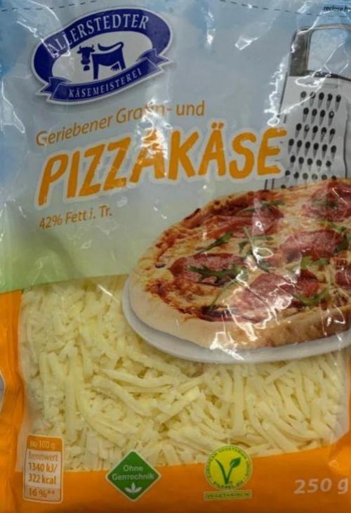 Фото - Сир тертий до піци 42% жиру в сухій речовині готовий до вживання Виготовлено із сиром Тильзитер 49% та сиром Едем 49% Geriebener Gratin- und Pizzakäse