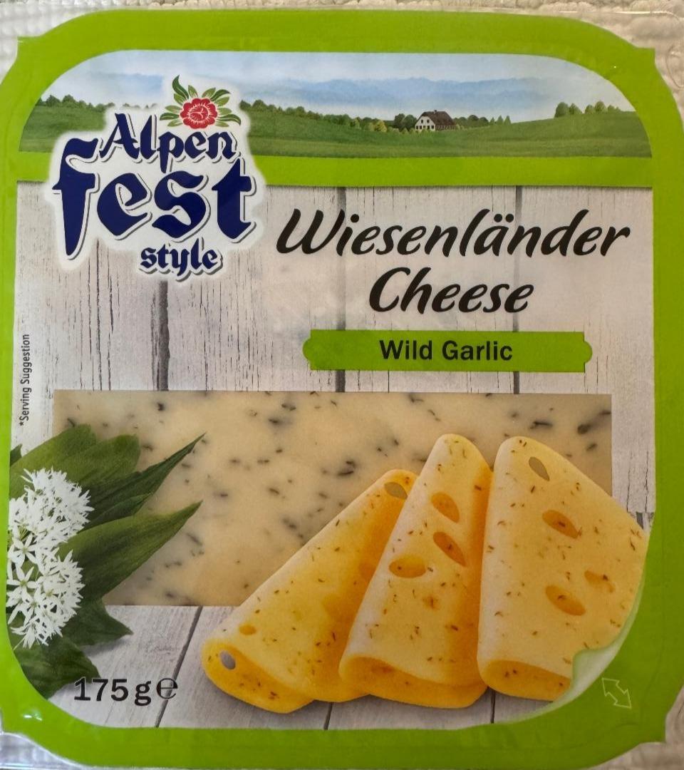 Фото - Wiesenlander cheese wild garlic Alpen fest style