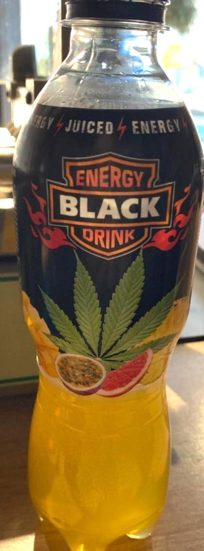 Фото - Напій енергетичний Тропічні фрукти-Канабіс Energy Black Drink