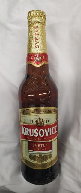 Фото - пиво світле фільтроване пастеризоване Krusovice (Крушовице)