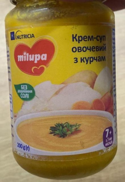Фото - Крем-суп овочевий з курчам Milupa