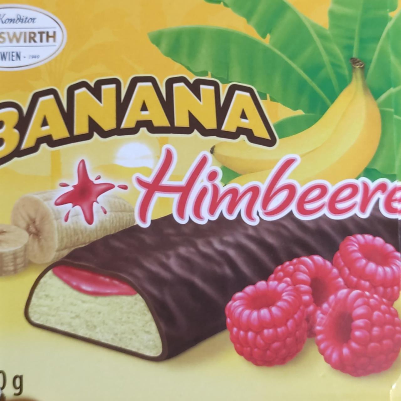 Фото - Суфле в шоколаді з фруктовим наповненням малина Banana Himbere Hauswirth