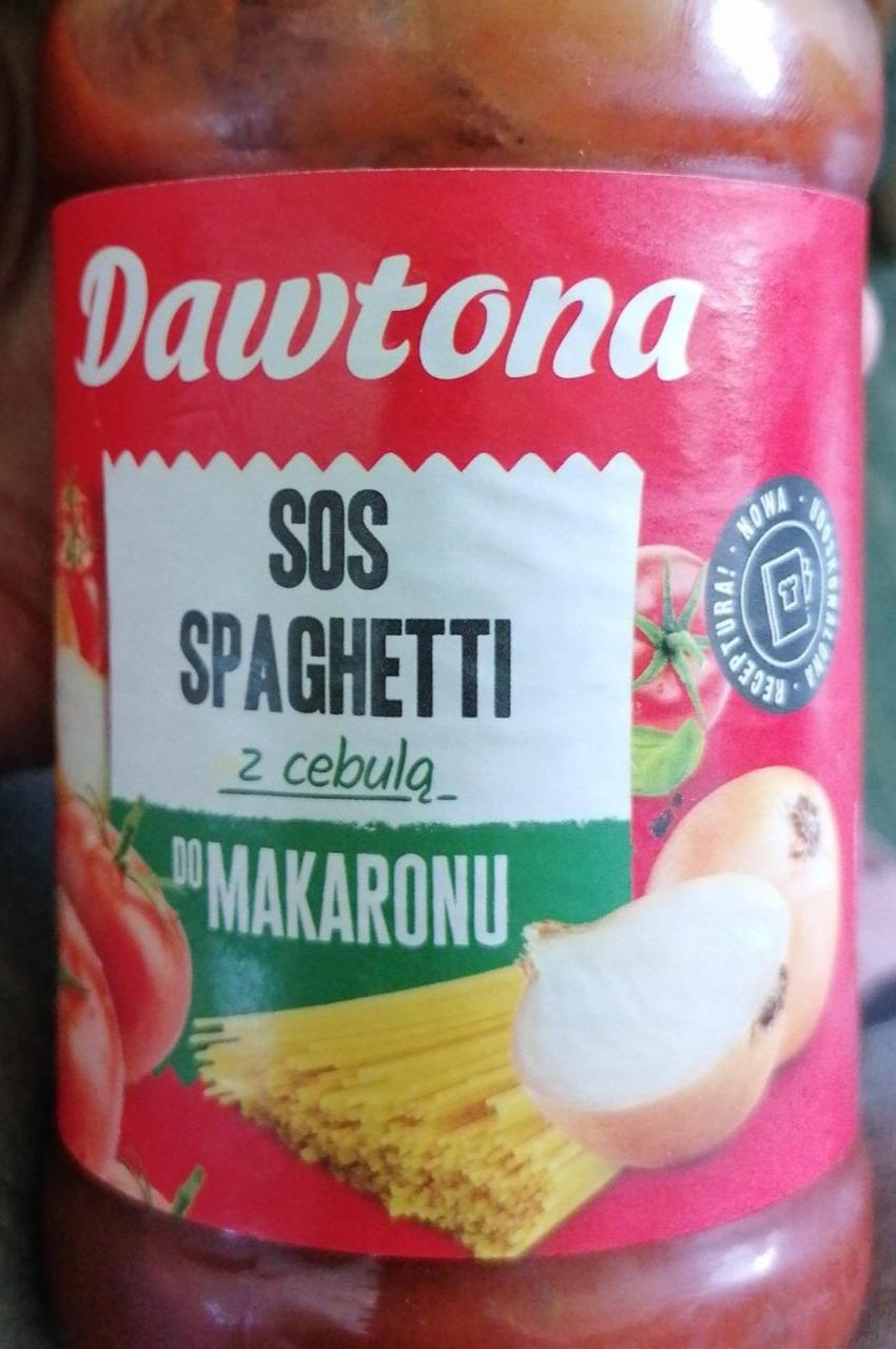 Фото - Соус з цибулею до макарону Sos Spaghetti Dawtona