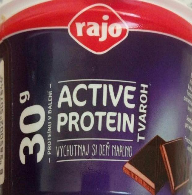 Фото - Active Protein Сир чорний шоколад Rajo