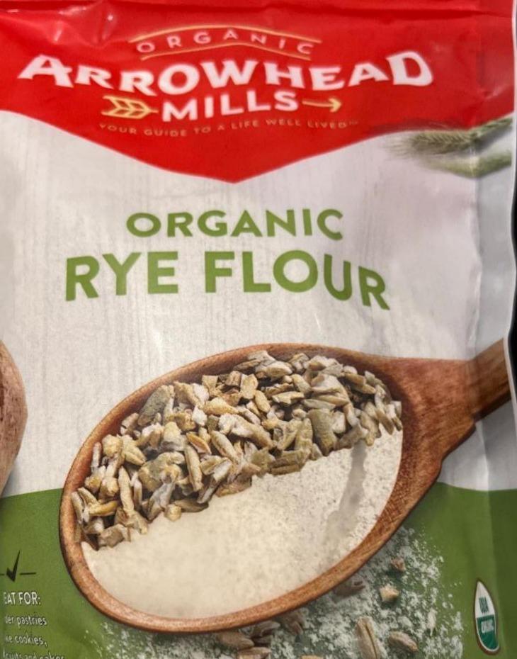 Фото - Organic Rye Flour Arrowhead Mills