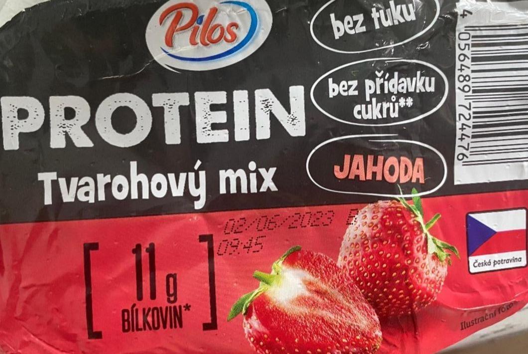 Фото - Сирний десерт з ягодами з підсолоджувачами з високим вмістом білка Lidl