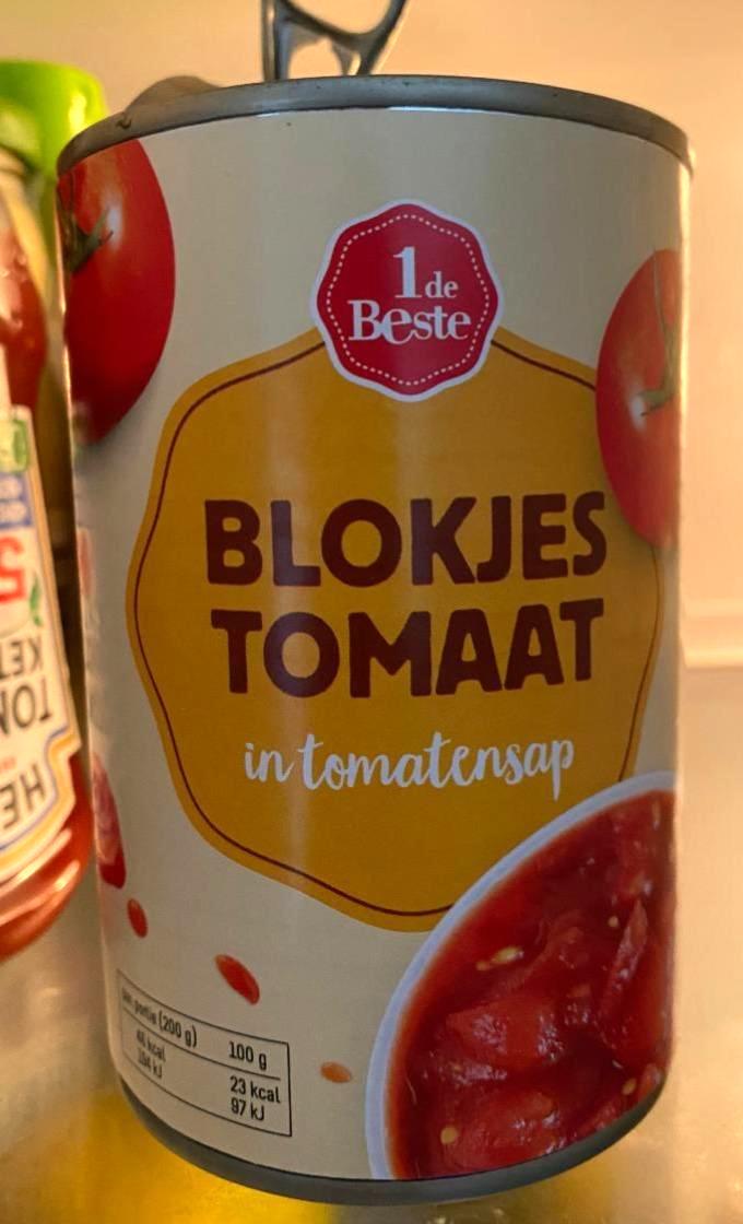 Фото - Помідори в томатному соусі Blokjes Tomaat 1 De Beste