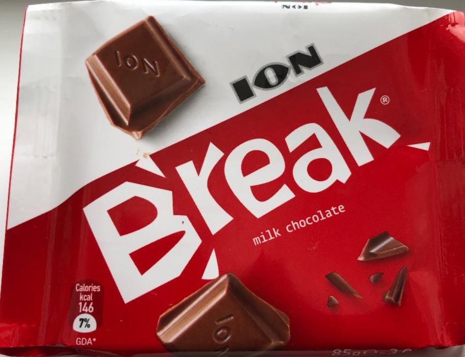Фото - молочний шоколад Break ION