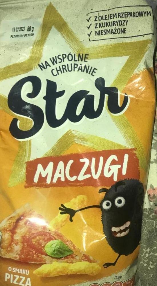 Фото - Кукурудзяні чіпси Maczugi зі смаком піци Star