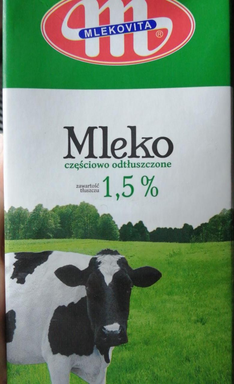 Фото - Молоко 1.5% Mleko częściowo odtłuszczone Mlekovita