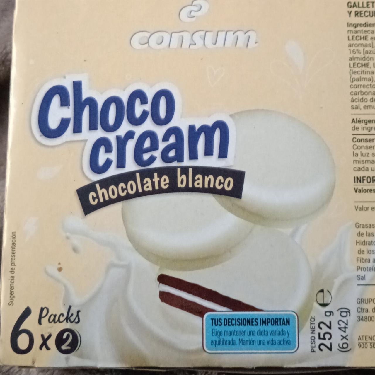 Фото - Печиво в білому шоколаді Choco Cream Consum