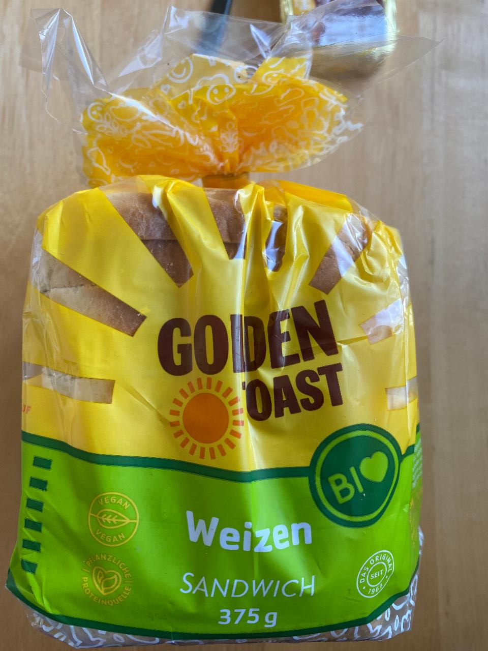 Фото - Хліб тостовий Weizen Sandwich Golden Toast