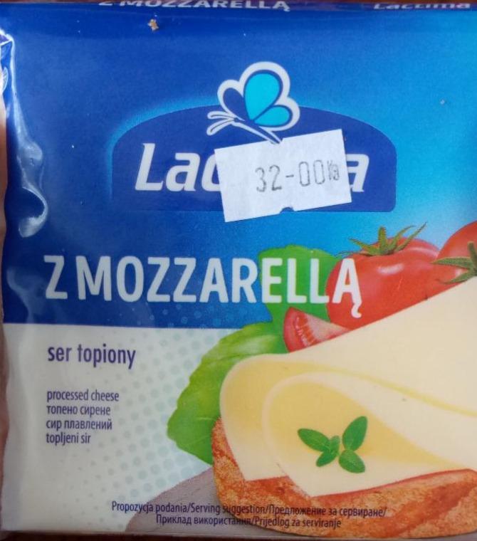 Фото - Сир плавлений 36.2% z Mozzarella Lactima