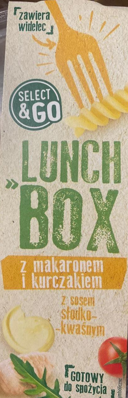 Фото - Lunch box z makaronem i kurczakiem Select&Go
