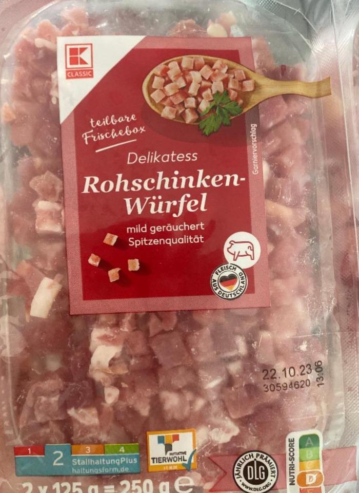 Фото - Rohschinken-Würfel Delikatess K-Classic