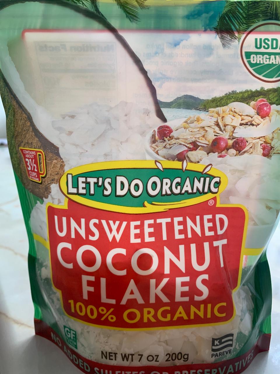 Фото - Чіпси кокосові Let’s Do Organic