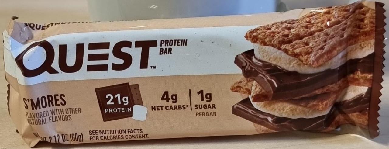 Фото - Protein Bar S'Mores QuestBar
