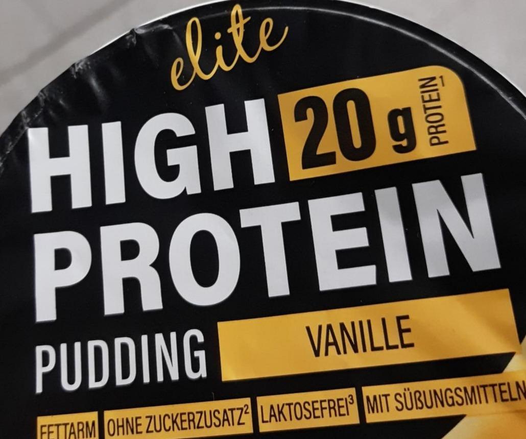 Фото - High Protein Pudding Vanille Elite