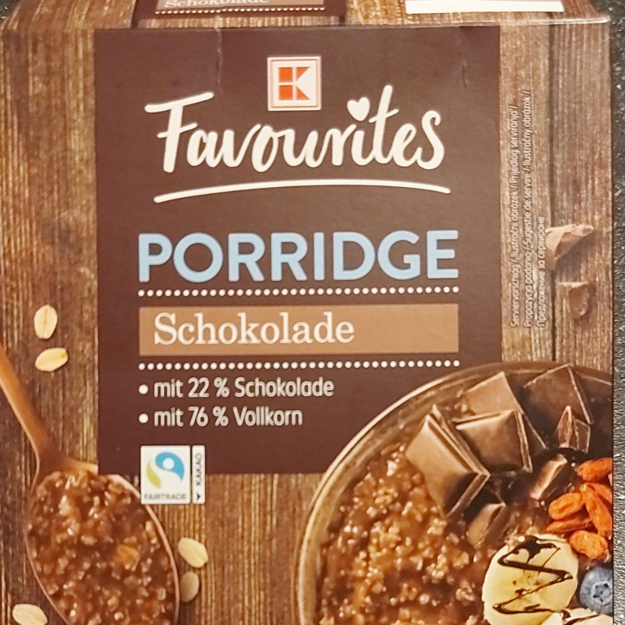 Фото - Каша шоколадна Porridge Schokolade K-Classic