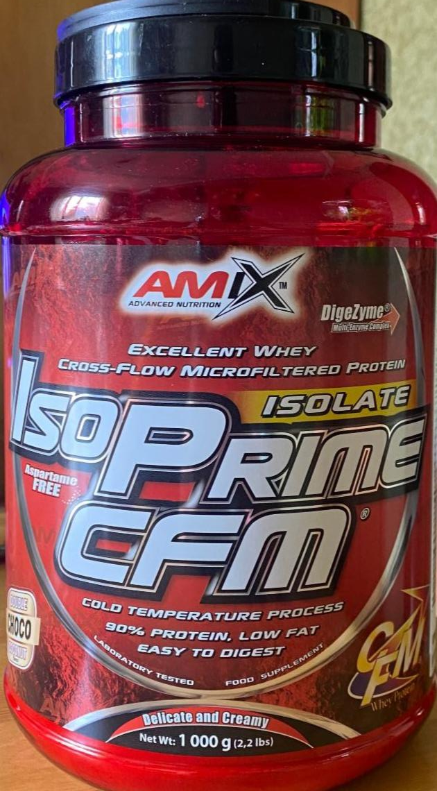 Фото - Ізолят сироваткового протеїну IsoPrime CFM Isolate Amix Nutrition