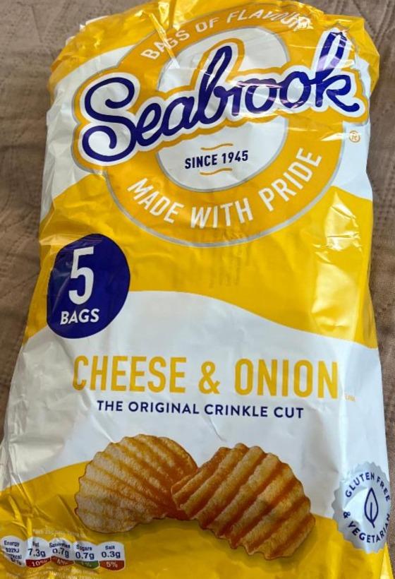 Фото - Cheese & Onion Flavour Seabrook