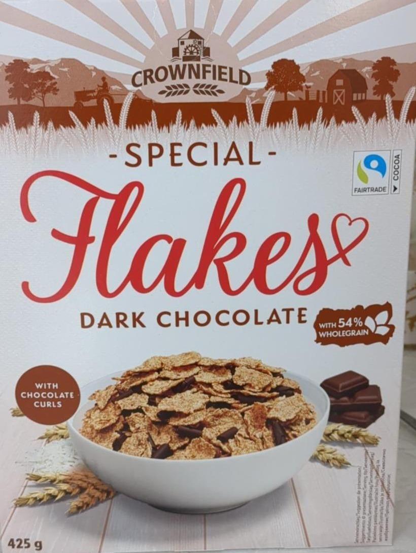 Фото - Special Flakes Dark Chocolate Crownfield