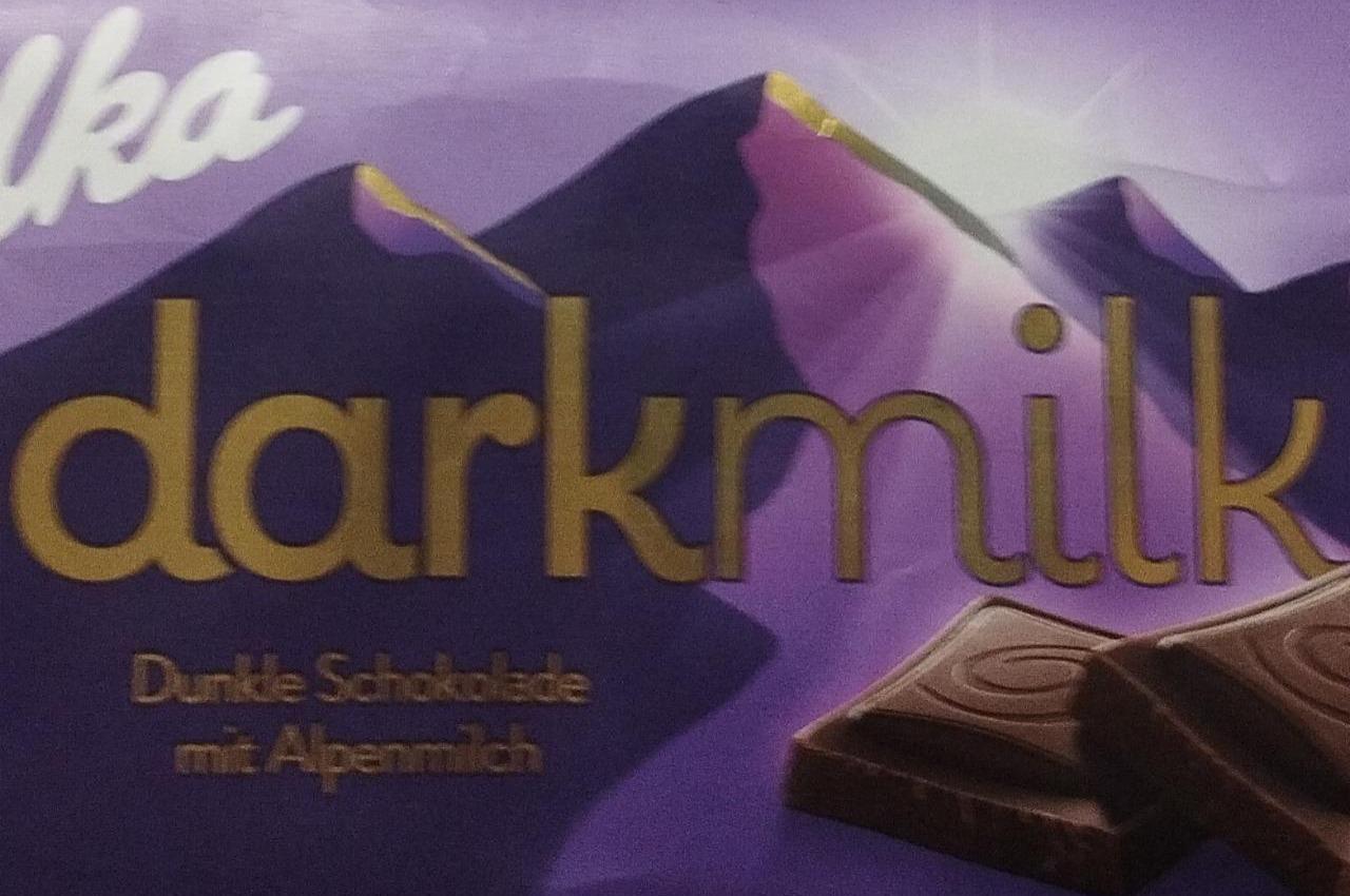 Фото - Шоколад чорний darkmilk Milka