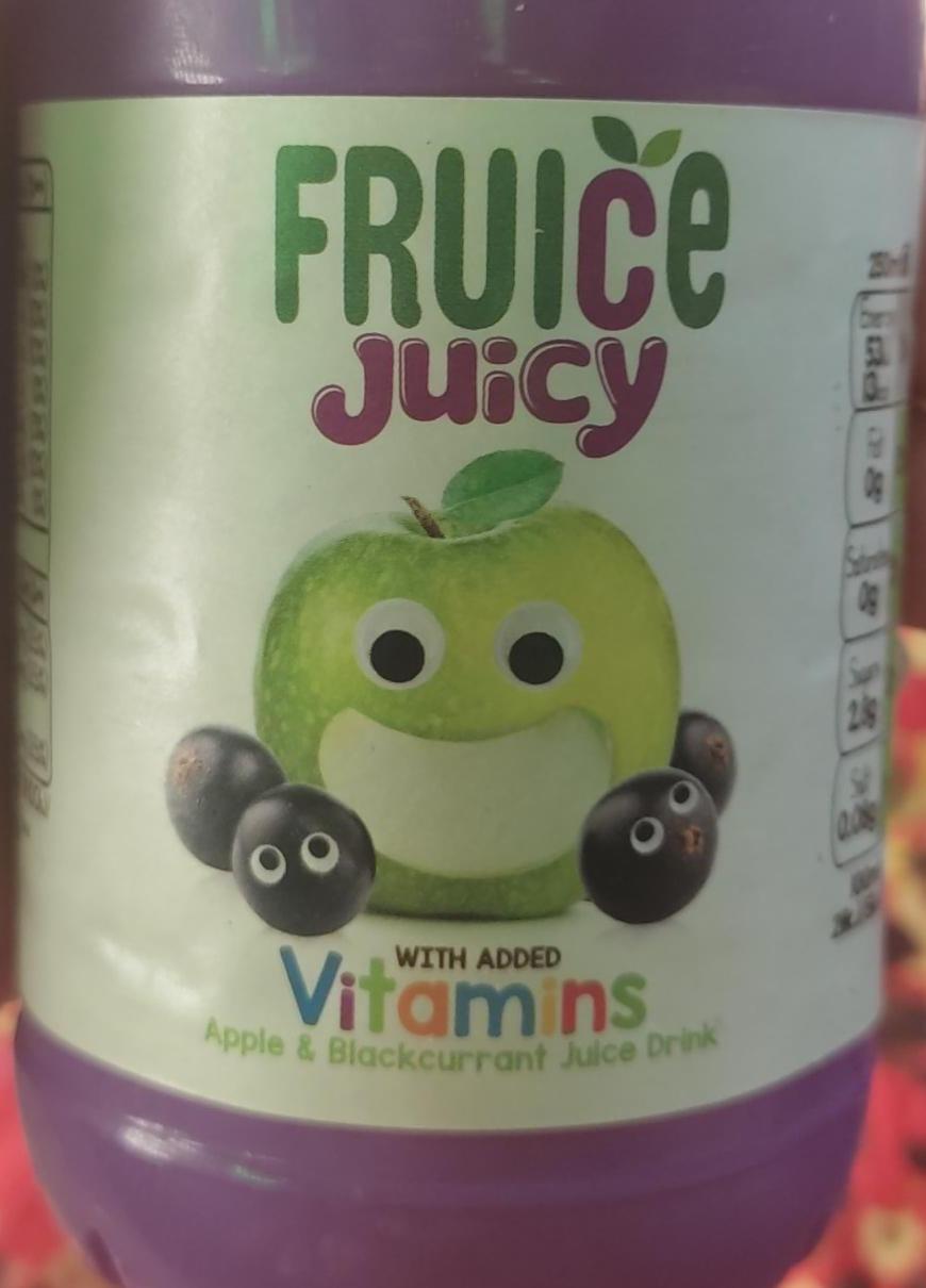 Фото - Сік з вітамінами яблуко і виноград Fruice juicy